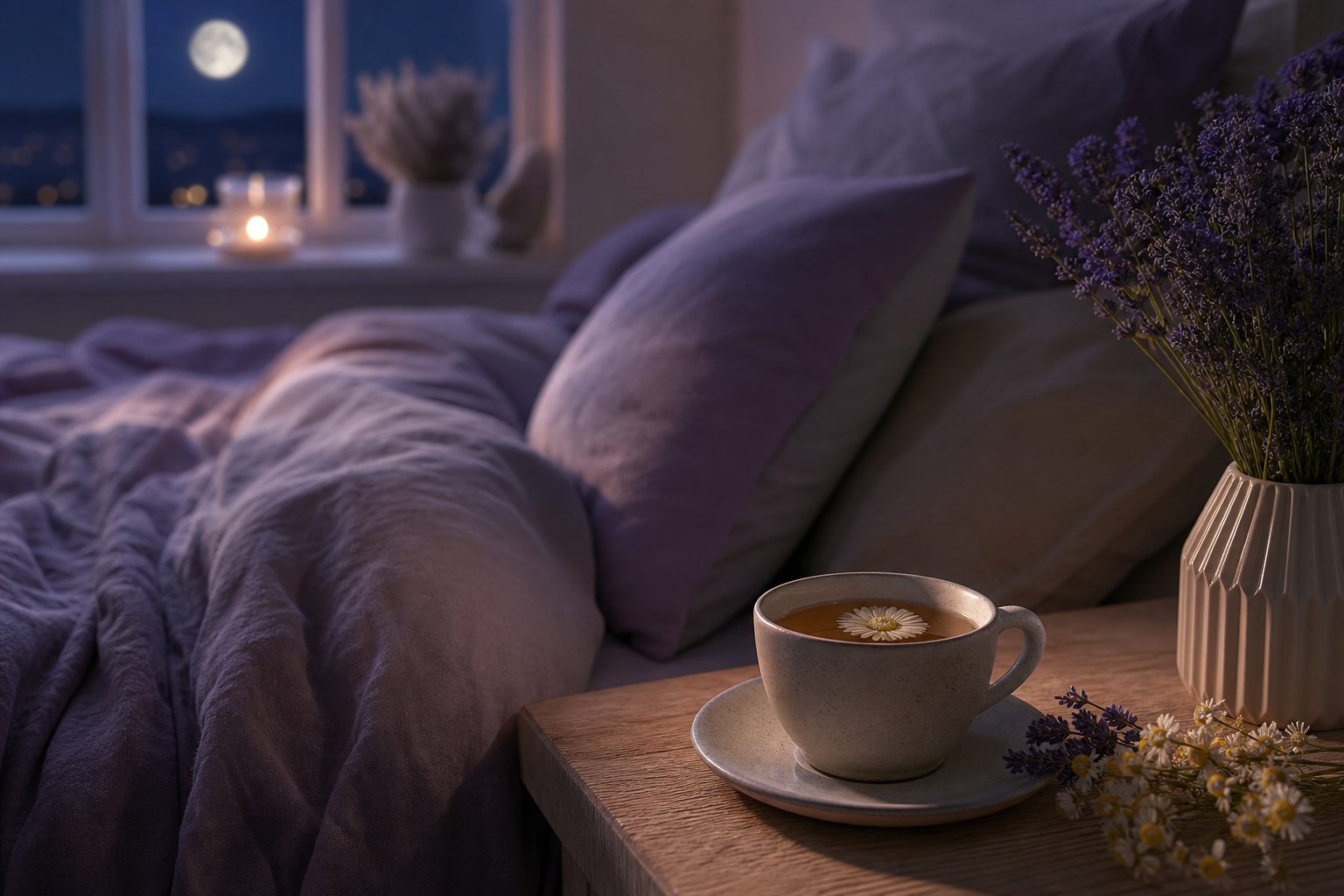Té nocturno relajante